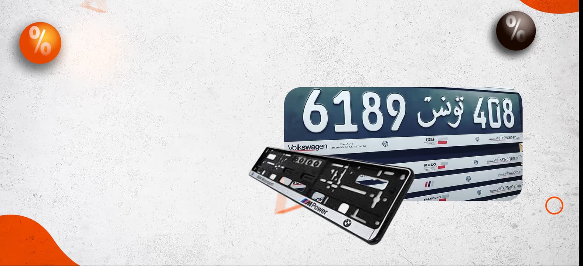 Support plaque personnalisé