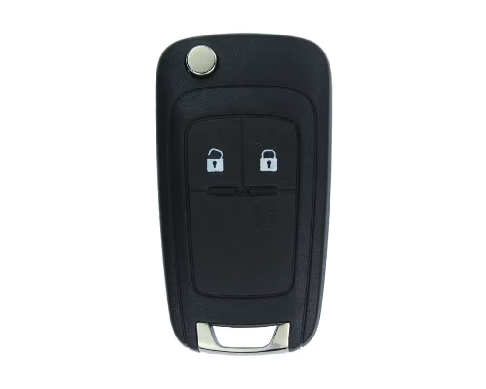 Cache Opel Chevrolet Flip Key 2 Buttons	
